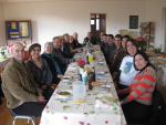 Superior General visit - lunch with Preca Garden community and Sr Marie Ralph - Vicar for religious