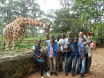 Visit to Giraffe Centre - Nairobi, December