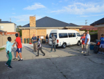 Final preparations before leaving for the Apollo bay camp