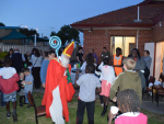 Saint Nicholas visits Preca Centre Deer Park
